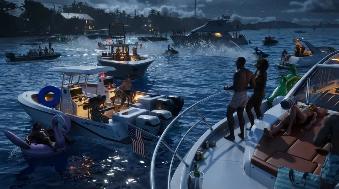 Дневные изображения из GTA VI огонь… но ночью!