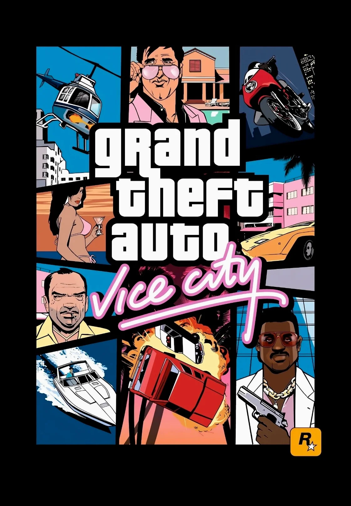 Rockstar использовала оригинальный логотип Vice City