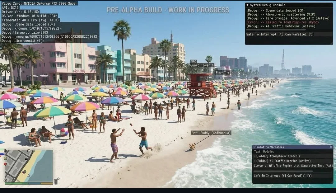 Новые возможные скриншоты GTA6